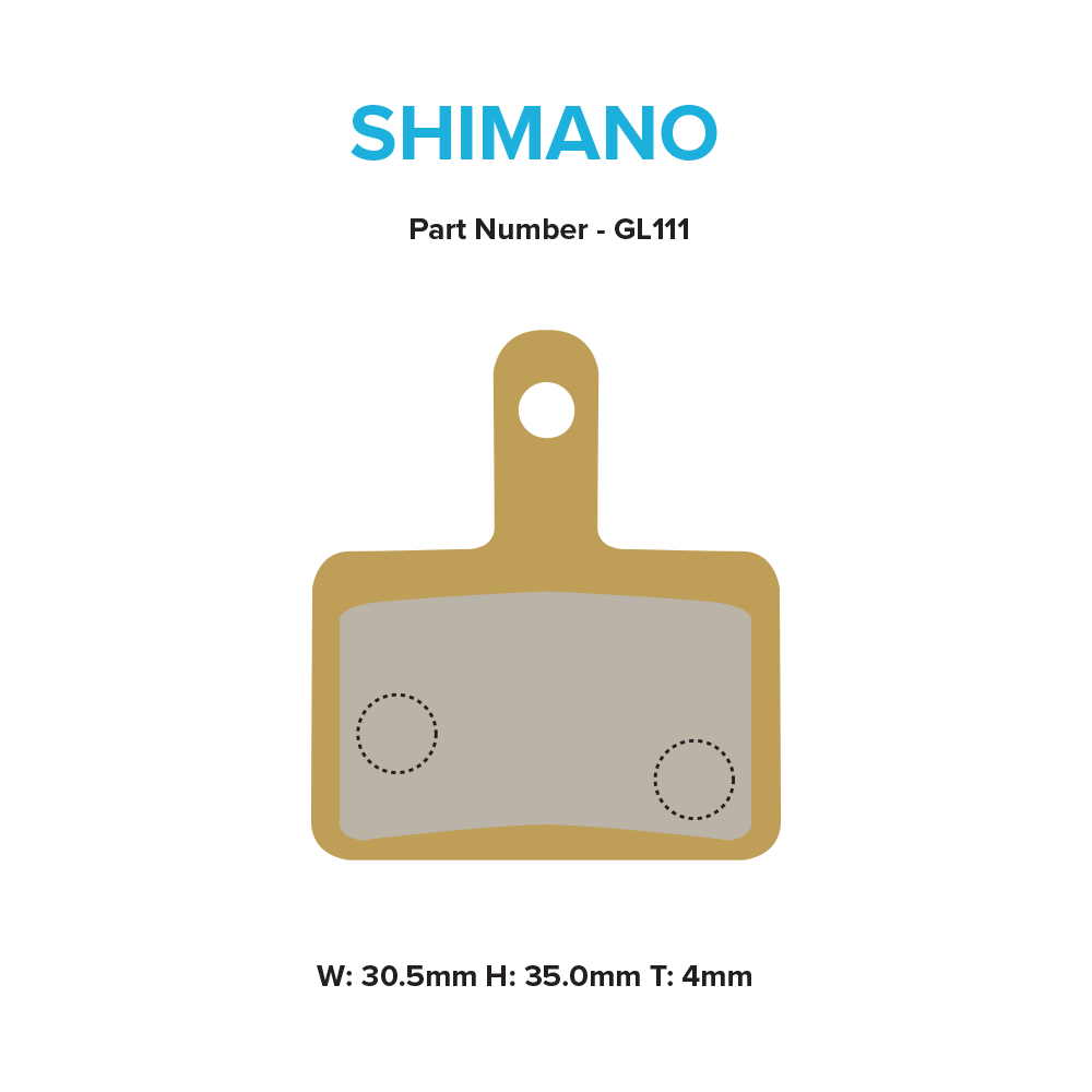MTX Braking Gold Label HD Shiman Deore 2-piston