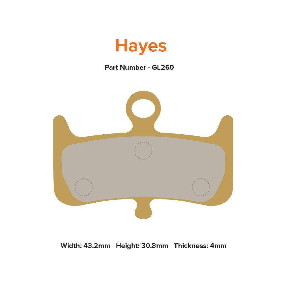 MTX Braking Gold Label HD Hayes Dominion A4