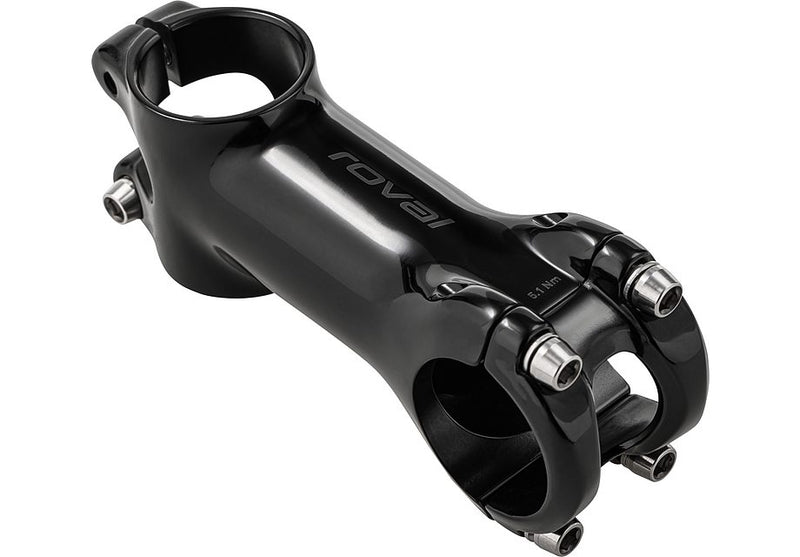 2024 Specialized Roval Alpinist Stem - 31.8Mm X 130Mm  6 Degree, Polish Black