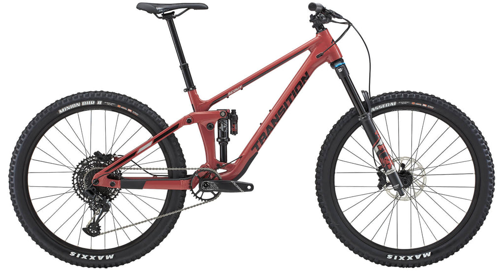 Transition Scout 27.5" Alloy Complete Bike - NX Build, Small, RASPBERRY