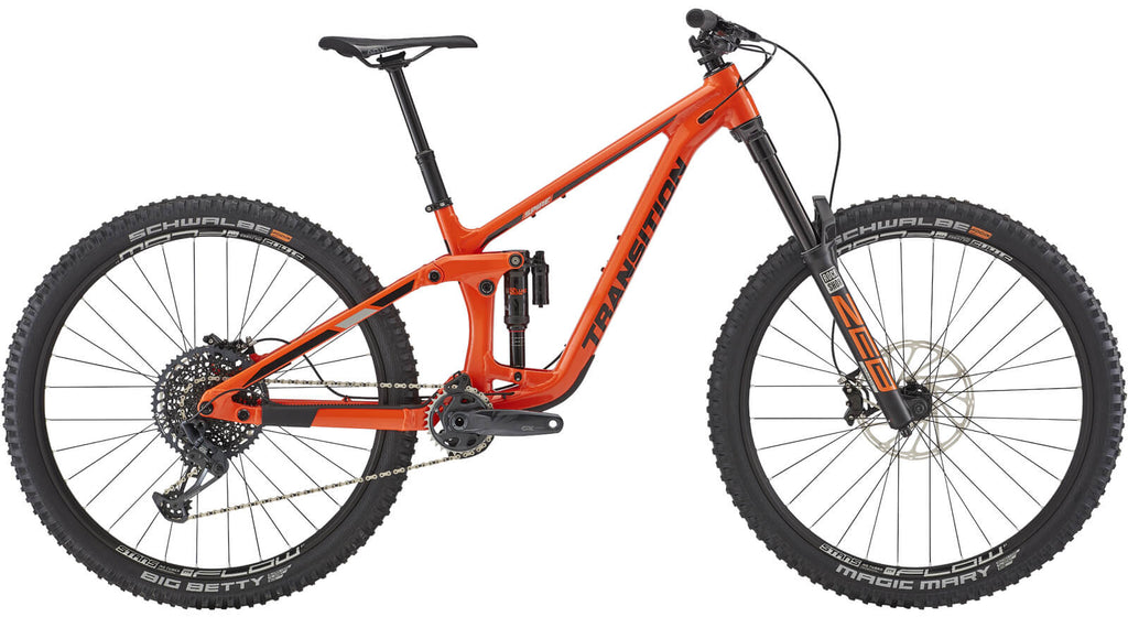 2021 Transition Spire 29" Alloy Complete Bike - GX Build, Orange