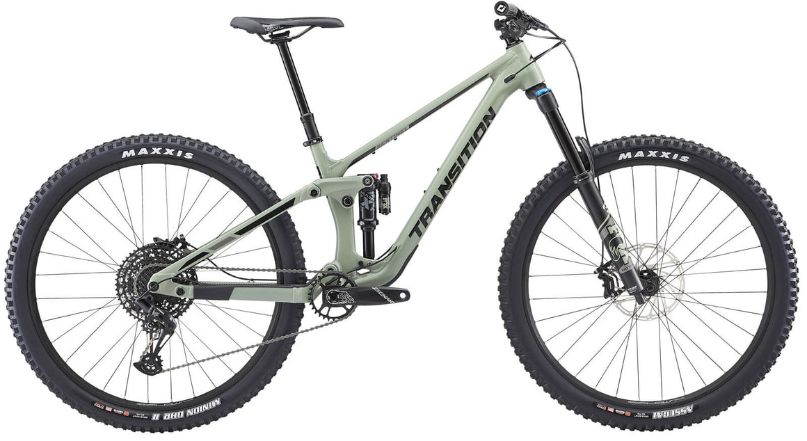 Transition Sentinel 29" Alloy 150mm Complete Bike - NX Build, X-Large, Misty Green