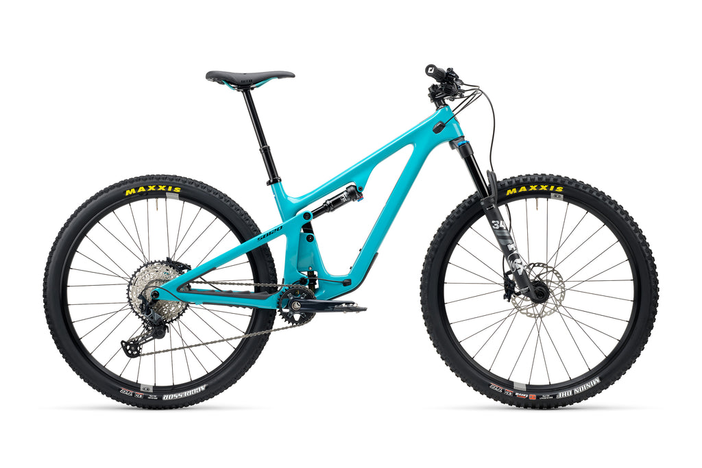 2023 Yeti SB120 Carbon Series 29" Complete Mountain Bike - C1 Build, Large, Turquoise