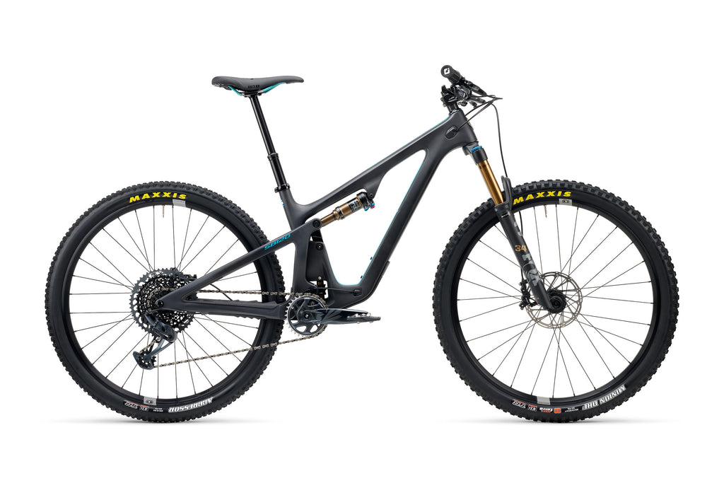 2023 Yeti SB120 Carbon Series 29" Complete Mountain Bike - C2 Build, X-Small, Raw Carbon