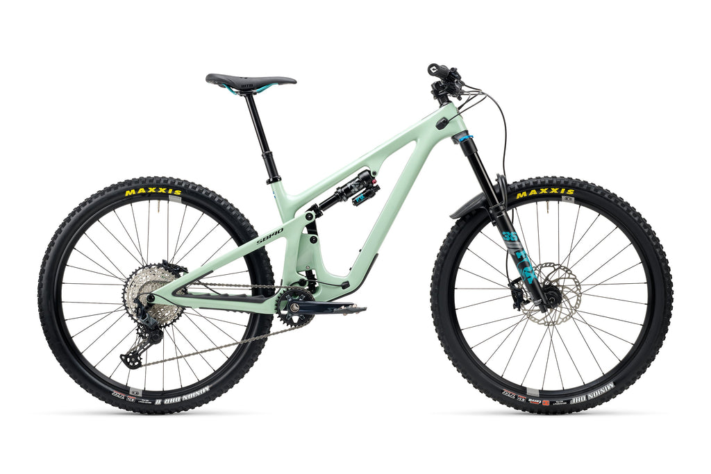 2023 Yeti SB140 Lunch Ride Carbon Series 29" Complete Mountain Bike - CLR C1 Build, Small, Sage