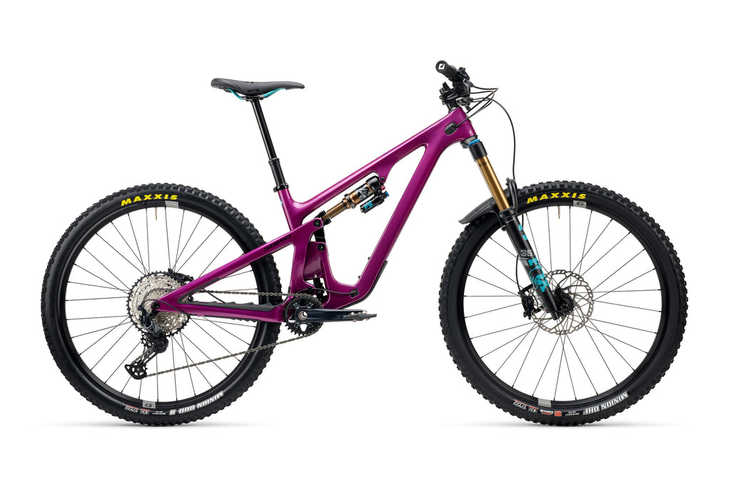 2023 Yeti SB140 Lunch Ride Carbon Series 29" Complete Mountain Bike - CLR C1 Build, Small, Sangria