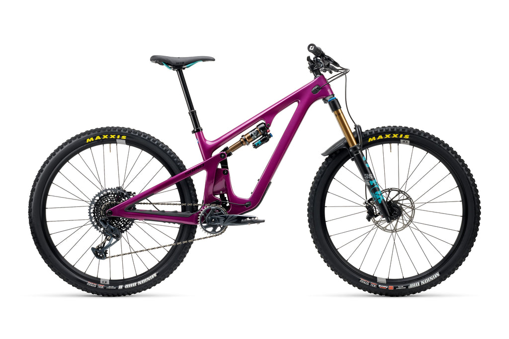 2023 Yeti SB140 Lunch Ride Carbon Series 29" Complete Mountain Bike - CLR C2 Build, Small, Sangria
