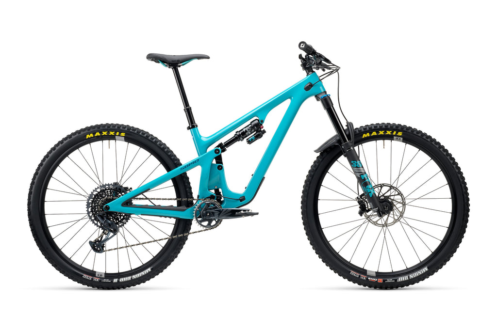 2023 Yeti SB140 Lunch Ride Carbon Series 29" Complete Mountain Bike - CLR C2 Build, Large, Turquoise