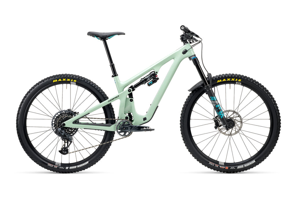 2023 Yeti SB140 Lunch Ride Carbon Series 29" Complete Mountain Bike - CLR C3 Build, Small, Sage
