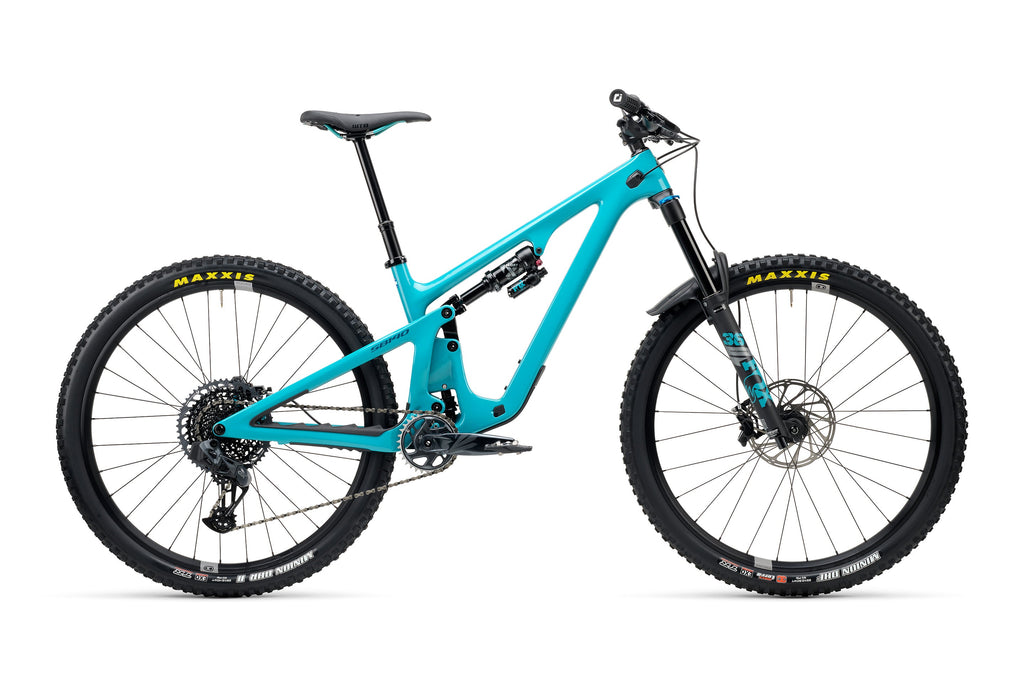 2023 Yeti SB140 Lunch Ride Carbon Series 29" Complete Mountain Bike - CLR C3 Build, Large, Turquoise