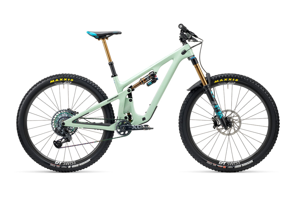 2023 Yeti SB140 Lunch Ride Turq Series 29" Complete Mountain Bike - TLR T4 Build, Small Sage