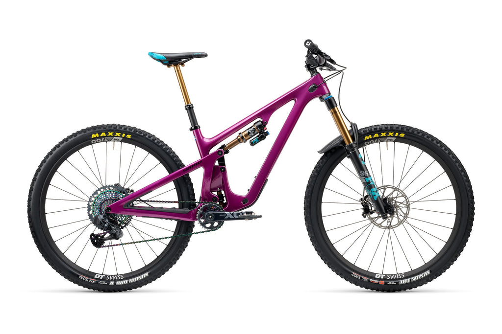 2023 Yeti SB140 Lunch Ride Turq Series 29" Complete Mountain Bike - TLR T4 Build, Large Sangria