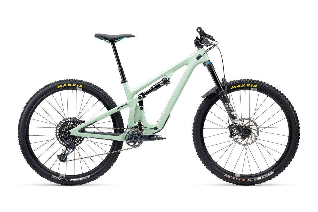 2023 Yeti SB140 Carbon Series 29" Complete Mountain Bike - C2 Build, X-Large, Sage