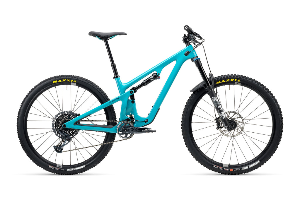 2023 Yeti SB140 Carbon Series 29" Complete Mountain Bike - C2 Build, XX-Large, Turquoise