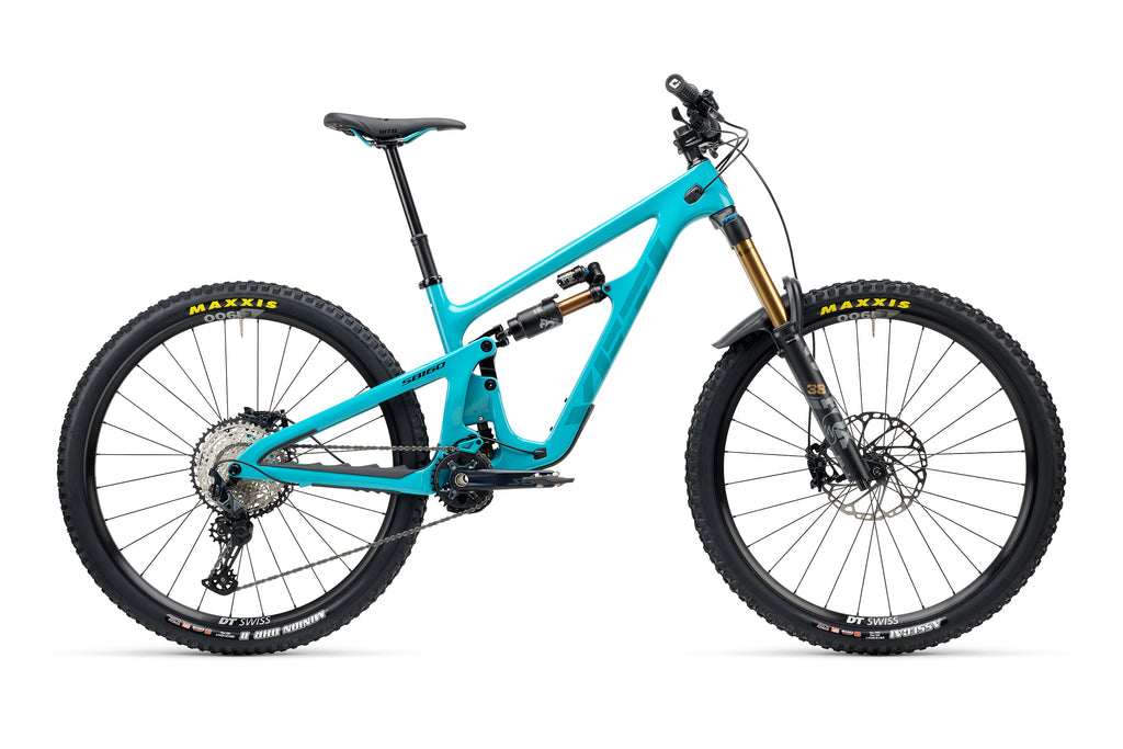 2023 Yeti SB160 Carbon Series 29" Complete Mountain Bike - C1 Build, Large, Turquoise