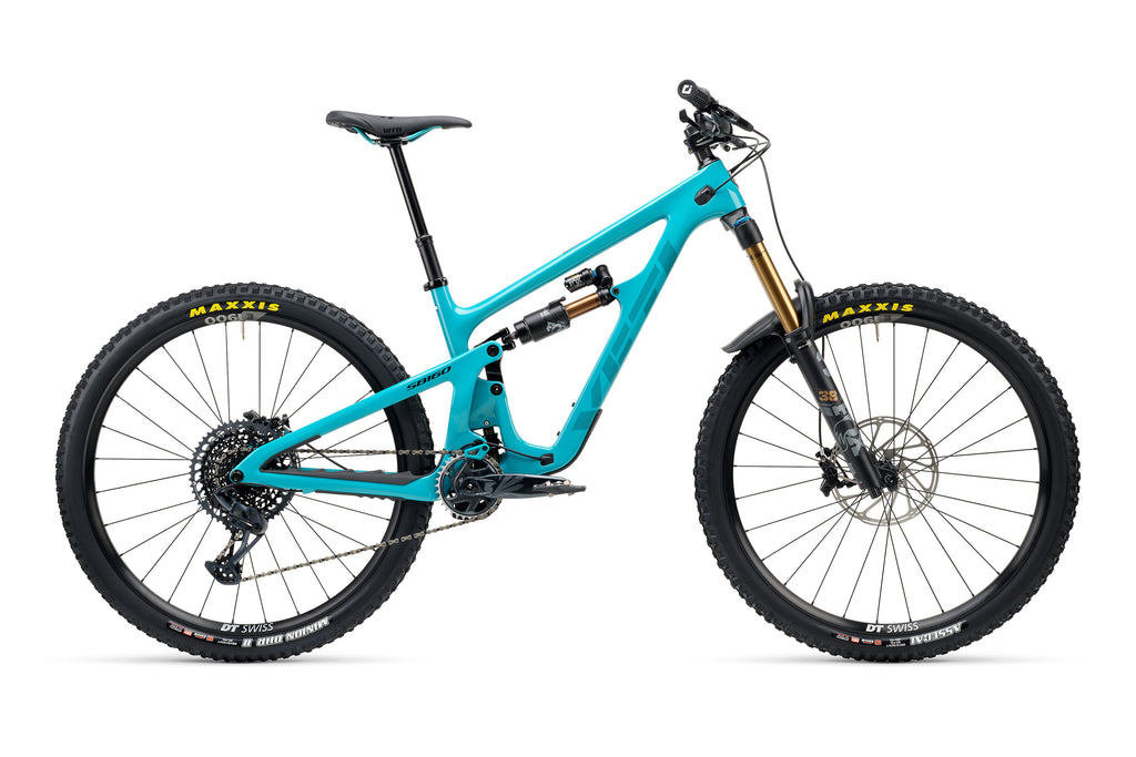 2023 Yeti SB160 Carbon Series 29" Complete Mountain Bike - C2 Build, Large, Turquoise