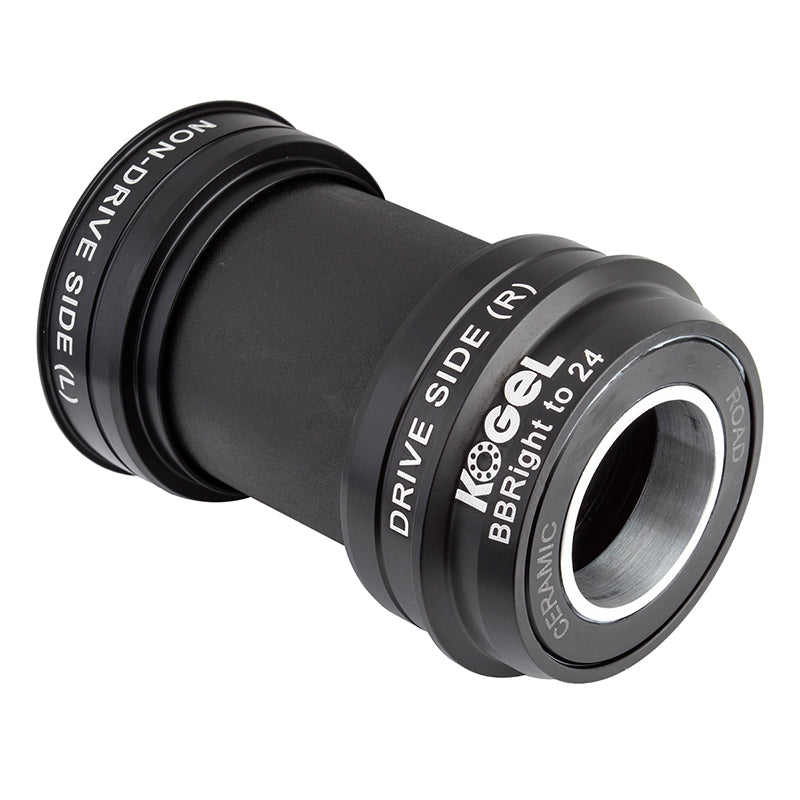 Kogel Bearings BBRight-24mm (Road) Alloy Bottom Bracket - Black