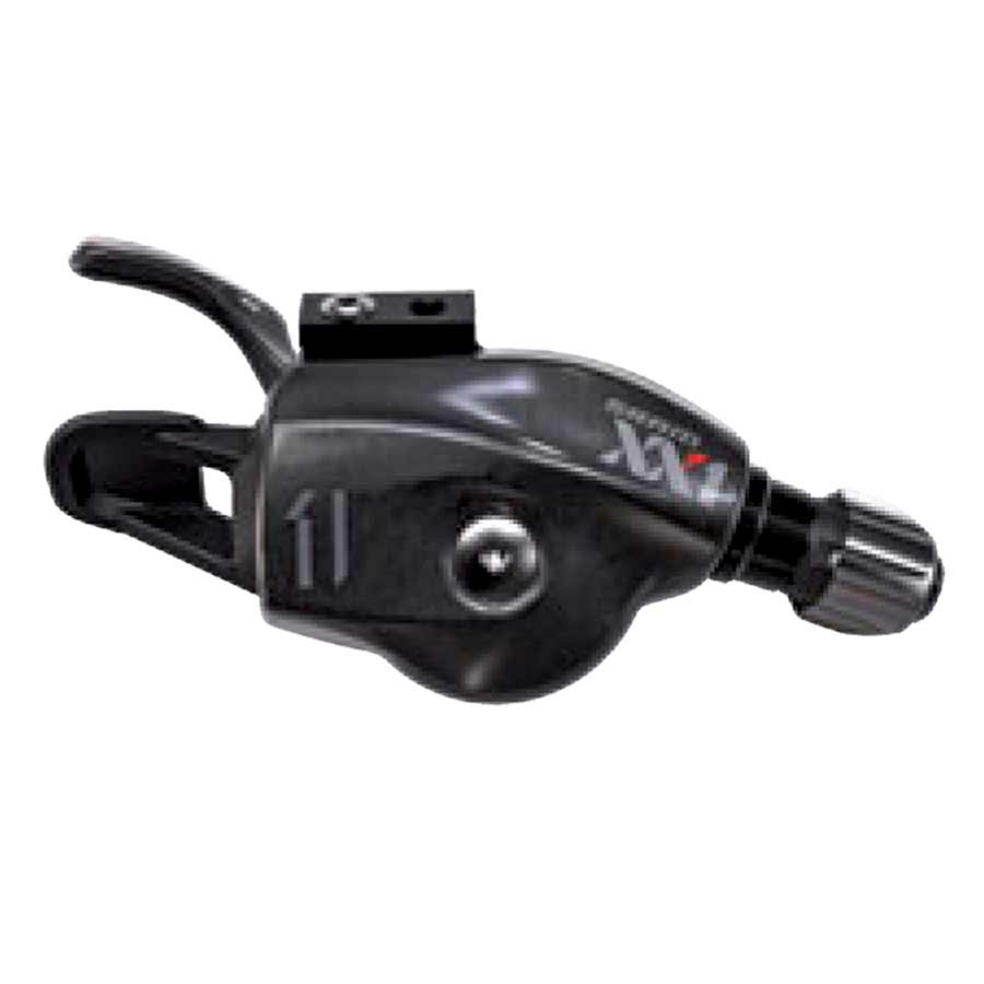 SRAM XX1 11-Speed Trigger Shifter Red Logo with Handlebar Clamp, Cable and Housing