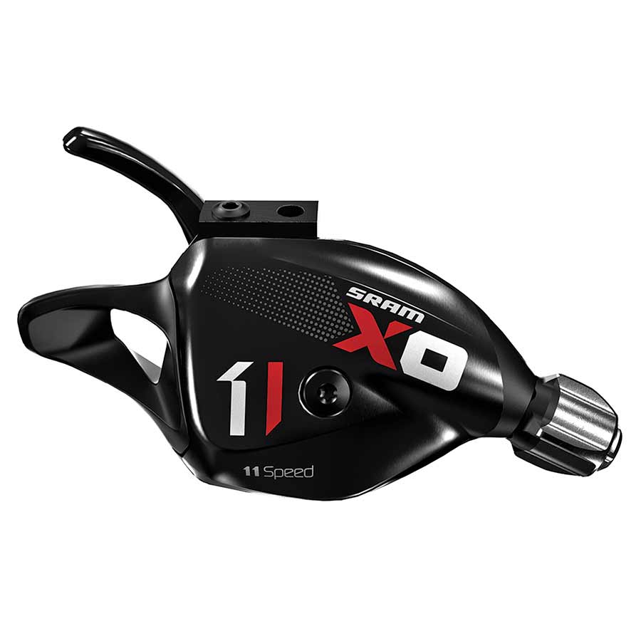 SRAM X01 11-Speed Trigger Shifter Includes Handlebar Clamp Black with Red and White logo with Cable, Housing Sold Separately