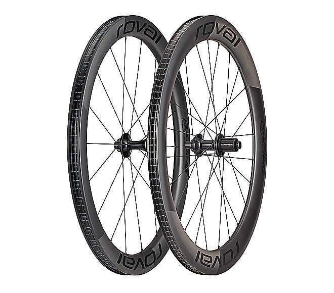 2023 Specialized RAPIDE CLX II FRONT SATIN CARBON/GLOSS BLK 700C Satin Carbon/Gloss Black WHEEL