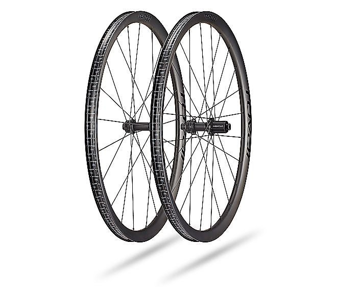 2023 Specialized TERRA CLX II FRONT SATIN CARBON/GLOSS BLK 700C Satin Carbon/Gloss Black WHEEL