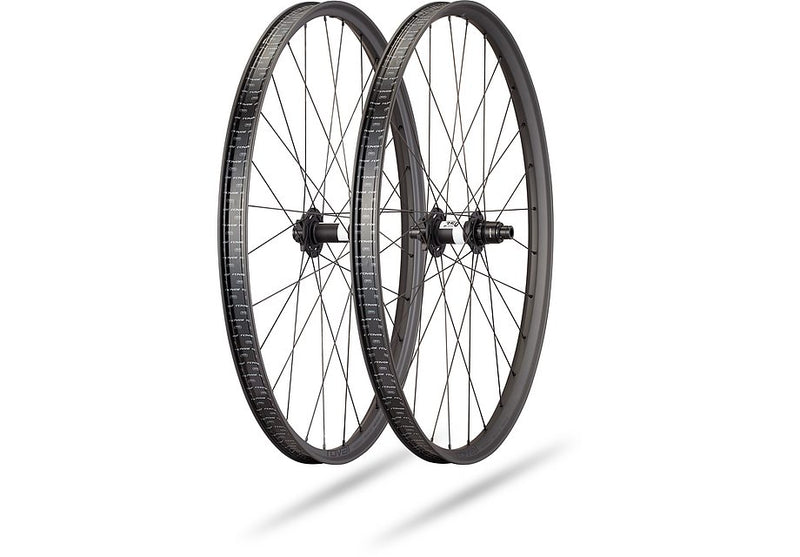 2024 Specialized Traverse SL II 350 29" 6B Boost 28H Front Wheel - Satin Carbon/Gloss Black