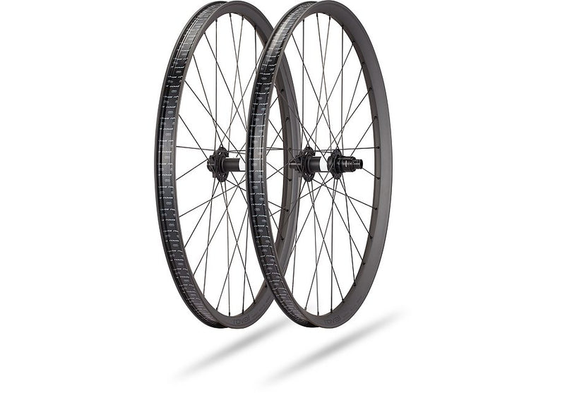 2024 Specialized Traverse Hd 350 29" 6B Boost 28H Front Wheel - Satin Carbon/Gloss Black