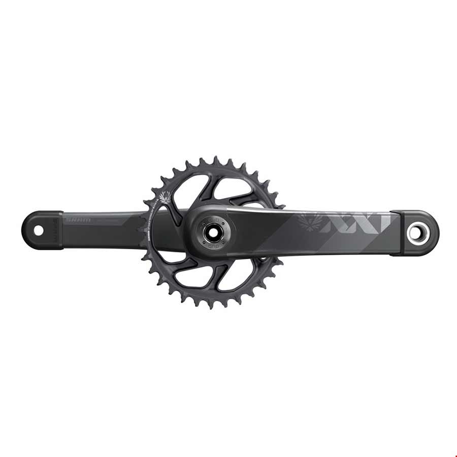 SRAM XX1 Eagle AXS Crankset - 175mm, 12-Speed, 34t, Direct Mount, DUB Spindle Interface, Gray