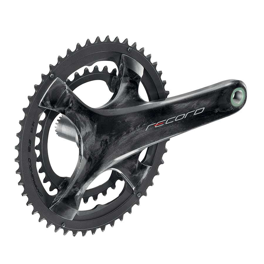 BCD: 112/145<br>Crank Arm Length: 172.5mm<br>Crank Spindle Diameter: 25mm<br>Drivetrain Spacing: Road Disc<br>Interface: UltraTorque<br>Primary Color: Carbon<br>Speed: 12<br>Teeth: 36/52