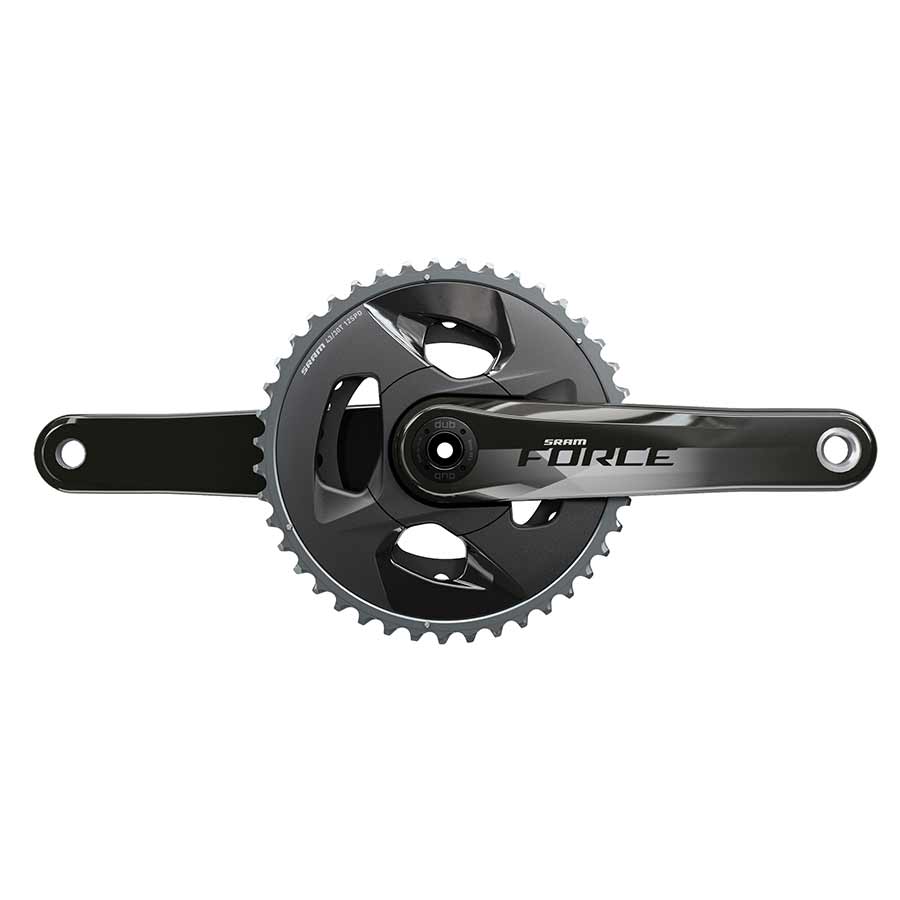 SRAM Force AXS Wide Crankset - 175mm, 12-Speed, 43/30t, 94 BCD, DUB Spindle Interface, Natural Carbon, D1