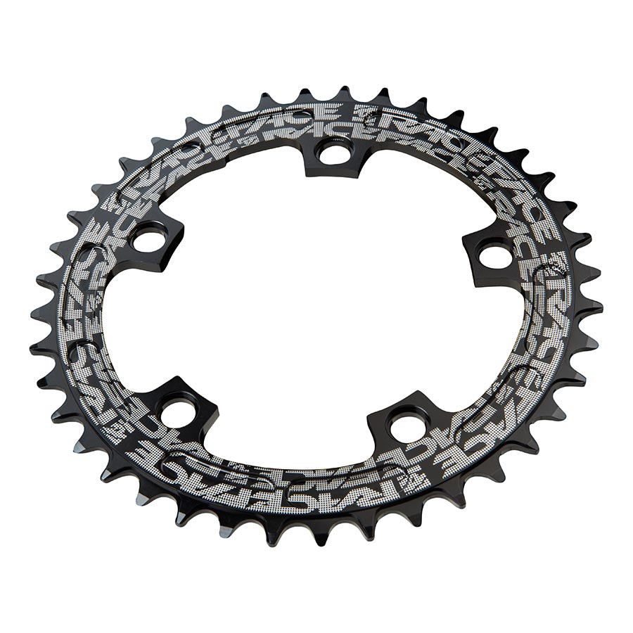 RaceFace Narrow Wide Chainring: 130mm BCD, 44t, Black