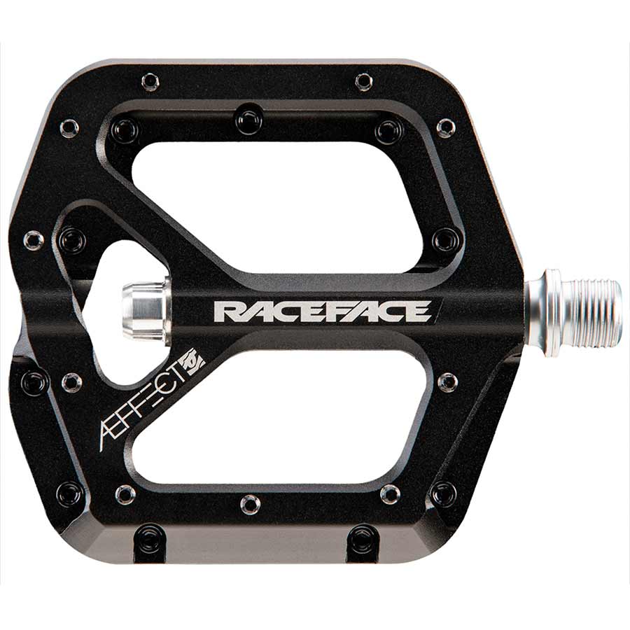 RaceFace Aeffect Pedals - Platform, Aluminum, 9/16", Black