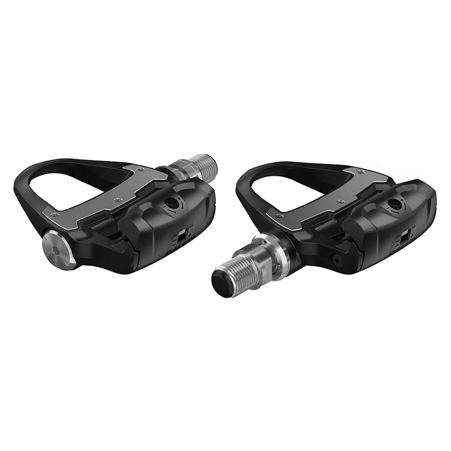 Garmin Rally RS200 Power Meter Pedals - Single Sided Clipless, Composite, 9/16", Black, Pair, Dual-Sensing, Shimano SPD-SL