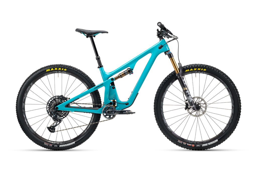2023 Yeti SB120 Turq Series 29" Complete Mountain Bike - T2 Build, Medium, Turquoise