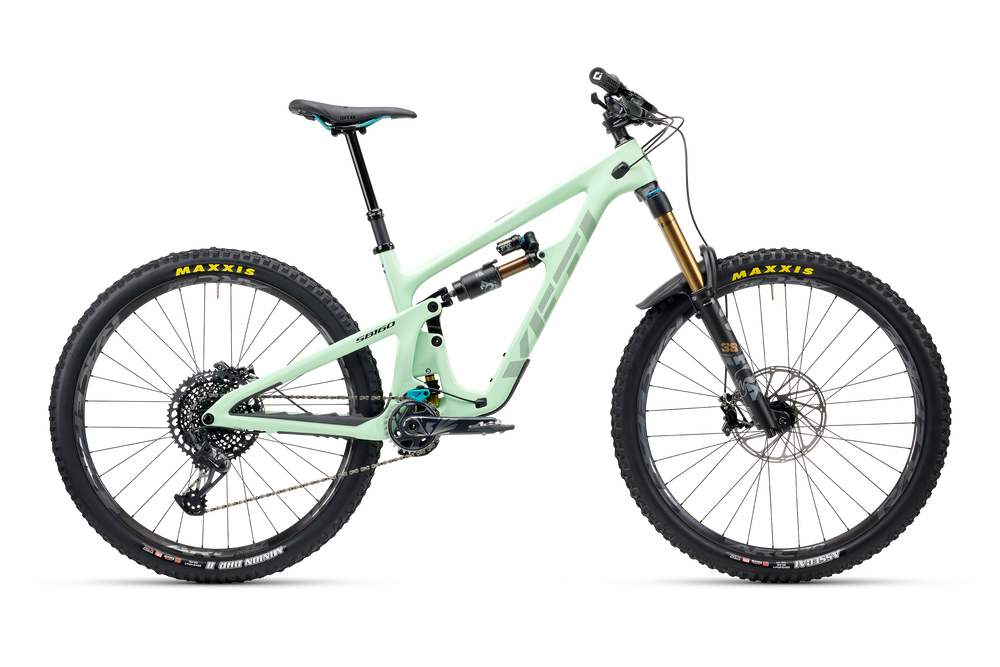 2023 Yeti SB160 Turq Series 29" Complete Mountain Bike - T2 Build, Small, Radium