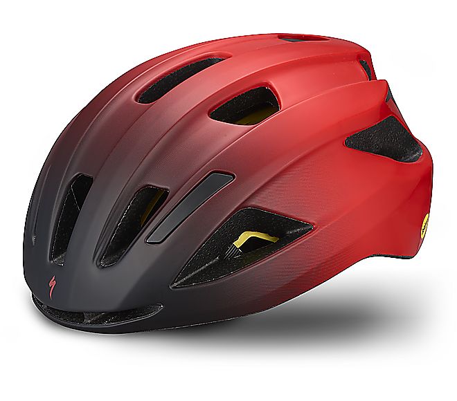 2023 Specialized Align Ii Hlmt Mips Cpsc Flored/Blk Xl Gloss Flo Red/Matte Black Helmet