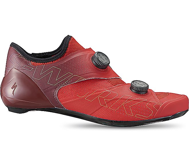2023 Specialized SW ARES RD SHOE FLORED/MRN 43 Flo Red/Maroon SHOE