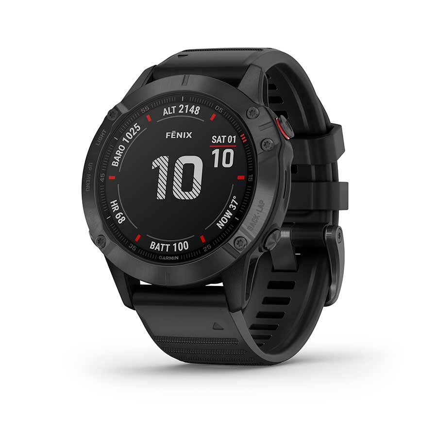 Garmin Fenix 6 Pro GPS Watch - Black/Black