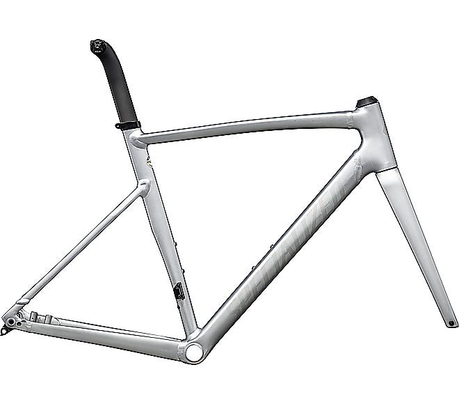 2024 Specialized Allez Sprint Frameset - 58Cm, Satin Fog Tint Brush / Black Pearl