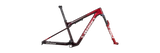 2023 Specialized S-Works Epic World Cup 29" Mountain Frameset - X-Small, Gloss Red Tint / Flake Silver Granite / Metallic White Silver
