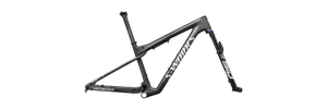 2023 Specialized S-Works Epic World Cup 29" Mountain Frameset - X-Small, Satin Smoke Granite / Metallic White Silver
