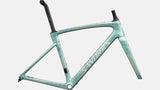 2024 Specialized S-Works Roubaix Sl8 700C Carbon Road Frameset- 52Cm, Metallic White Sage/Ink/White Sage