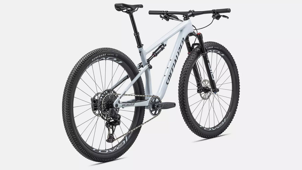 2023 Specialized Epic Expert 29" Carbon Mountain Bike - Large, GLOSS MORNING MIST / METALLIC DARK NAVY