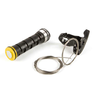 RockShox Remote Upgrade Kit, OneLoc Right/above, Left/below 10mm MCRL Damper Push to Close, 2017 Recon Silver B1/Sektor Silver (Boost only)