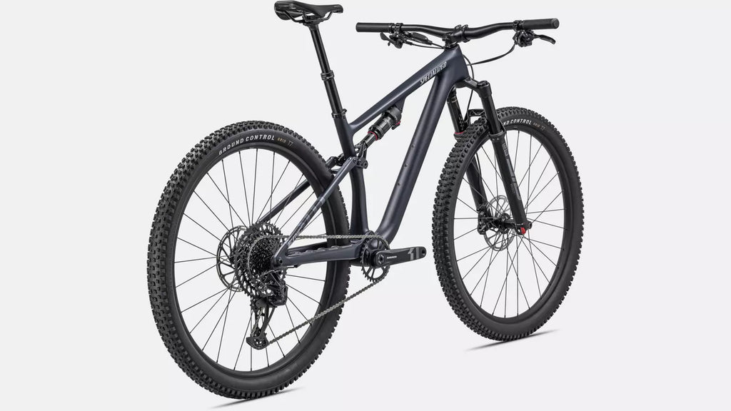 2023 Specialized Epic Evo Comp 29" Carbon Mountain Bike - X-Large, Satin Dark Navy/Dove Grey/Pearl