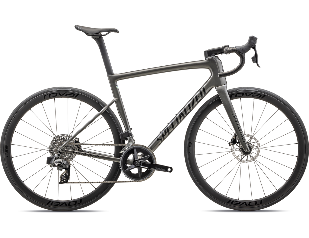 2024 Specialized Tarmac SL8 Expert Complete Road Bike - 44cm, GLOSS SMOKE / OBSIDIAN
