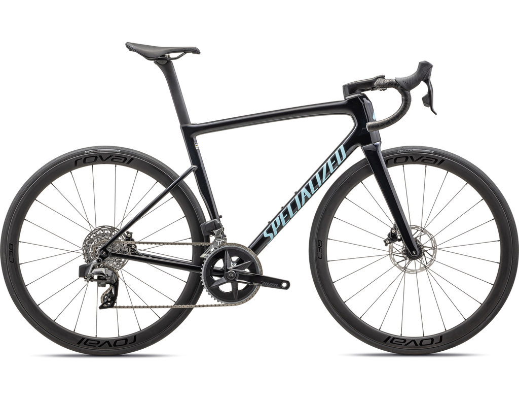 2024 Specialized Tarmac SL8 Expert Complete Road Bike - 58cm, GLOSS METALLIC DARK NAVY / ASTRAL BLUE PEARL