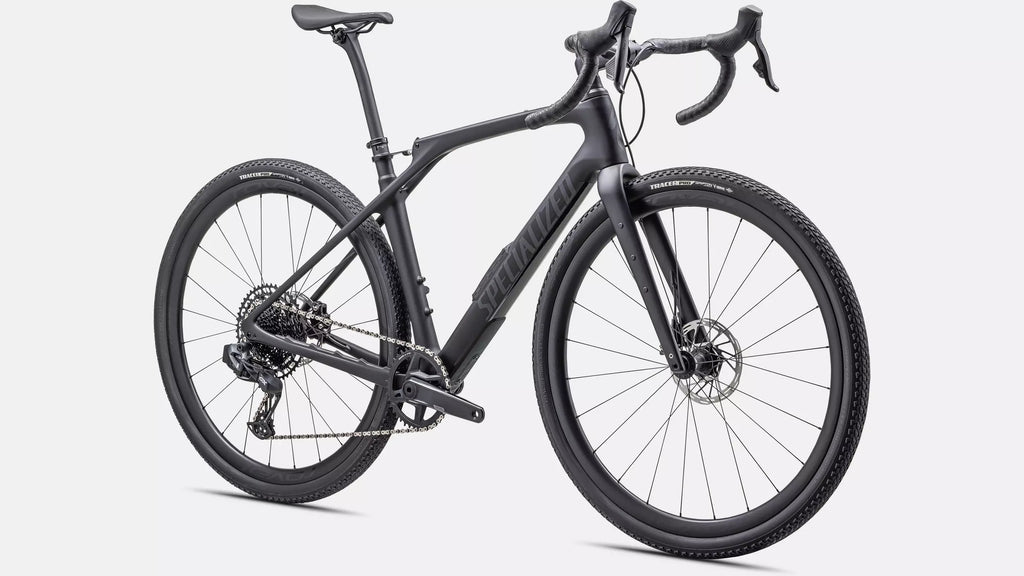 2023 Specialized Diverge STR Expert 700c Carbon Gravel Bike - 56cm, Satin Black/Diamond Dust