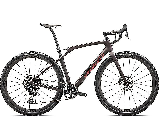 2024 Specialized DIVERGE STR PRO BIKE - 56cm, RED TINT CARBON/RED SKY
