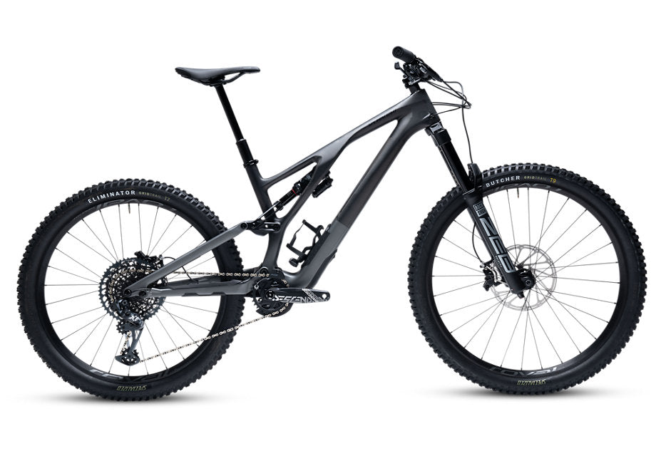 2021 Specialized Stumpjumper EVO 29" / 27.5" Limited Edition Mullet Mountain Bike - S3, SATIN CHARCOAL TINT / CHARCOAL / BLACK
